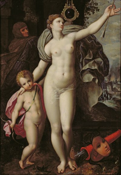 Venus and Cupid by Jacques de Backer